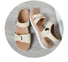 AMELIA | Comfortable Sandals Wide Toe Feet-4