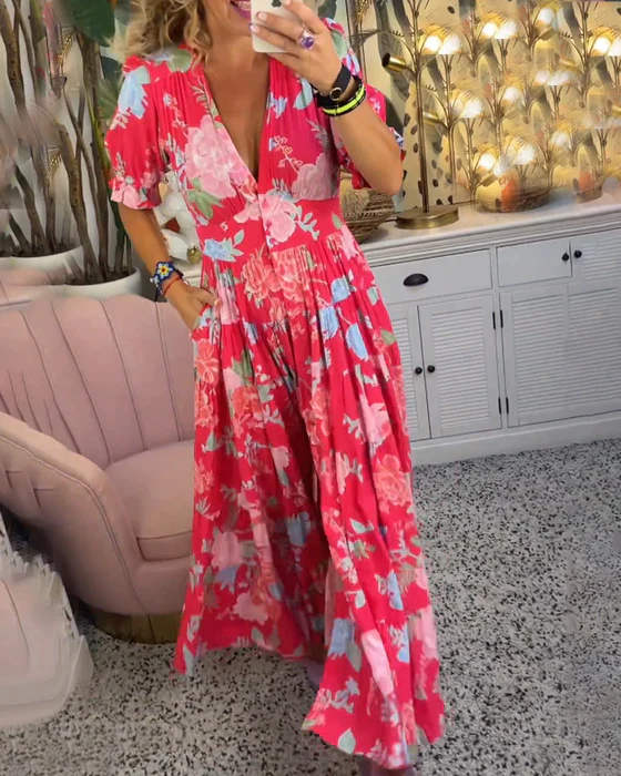 Enchanting Floral Dress by ALLIE-2