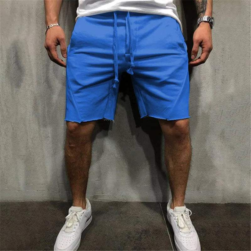 Men’s Casual Shorts - Soft Cotton Blend - Relaxed Fit - Knee-Length with Pockets-5