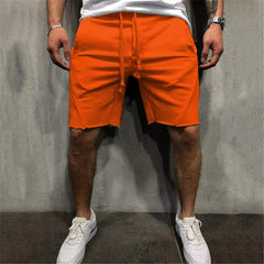 Men’s Casual Shorts - Soft Cotton Blend - Relaxed Fit - Knee-Length with Pockets-2
