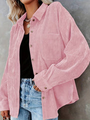 CASSIE | Corduroy Shirt Spring-3