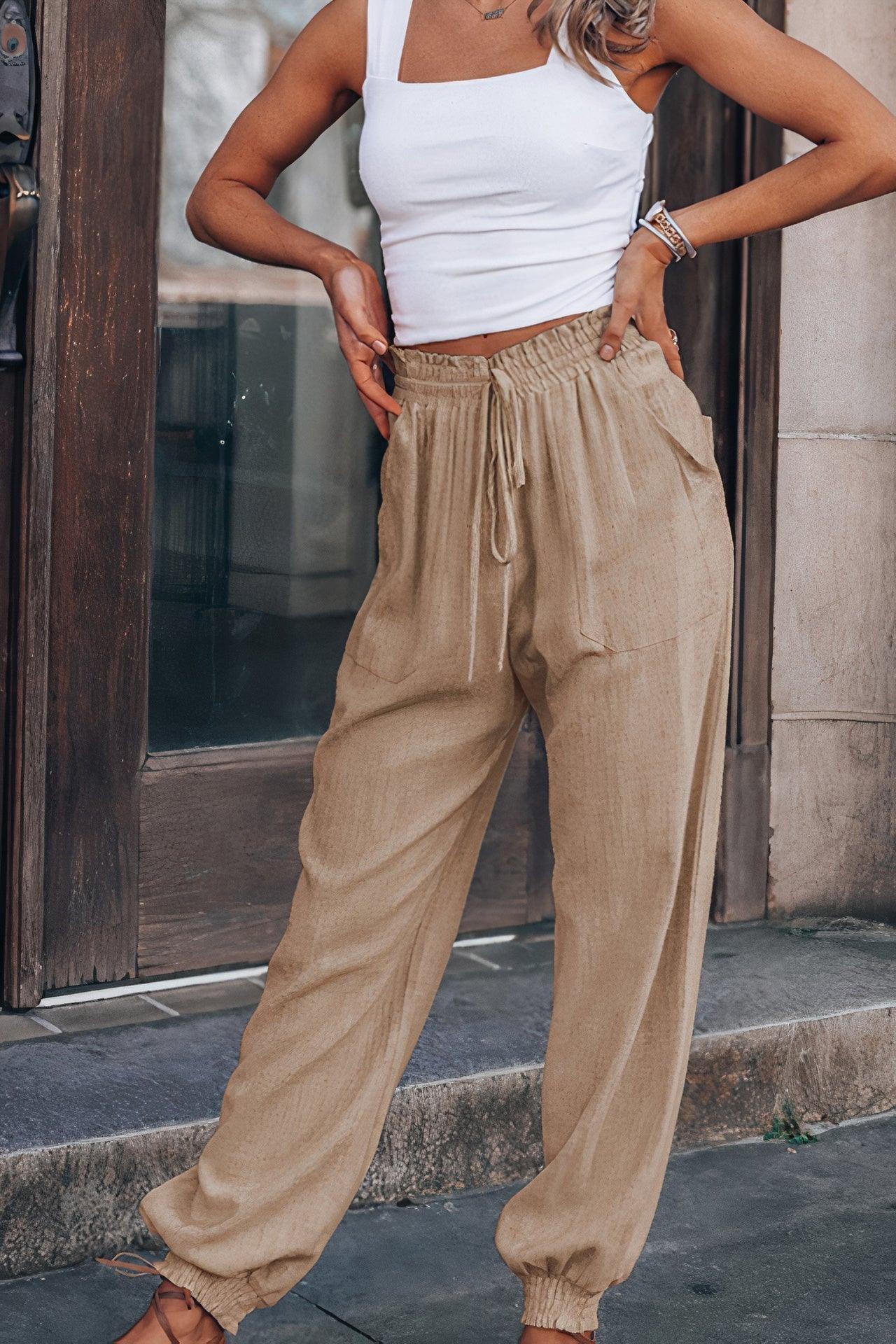 ALOHA | Summer Pants Loose Fit-1