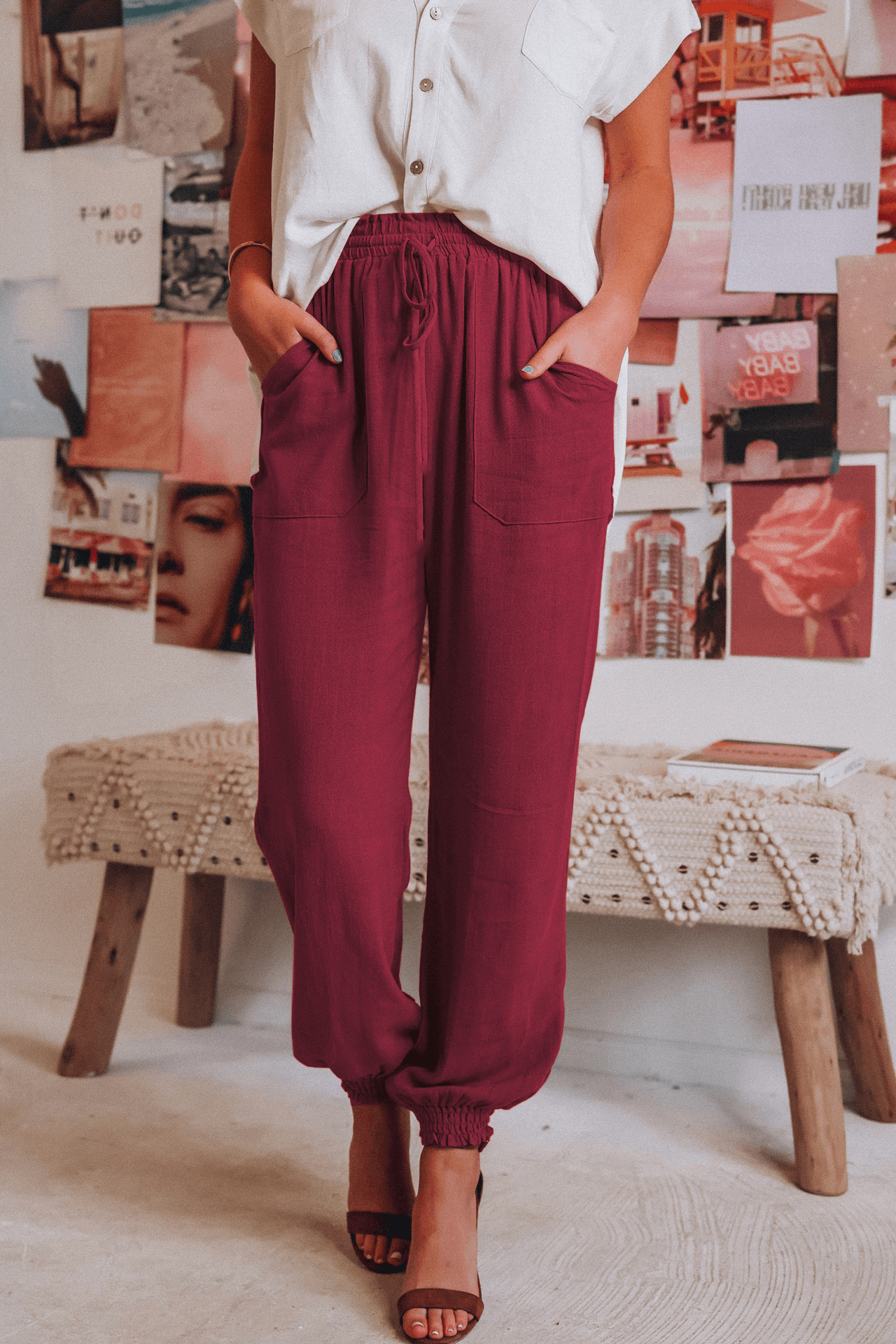 ALOHA | Summer Pants Loose Fit-2
