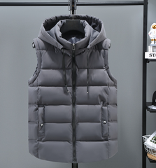 Glenn | Ultra-Warm Hooded Puffer Vest-4