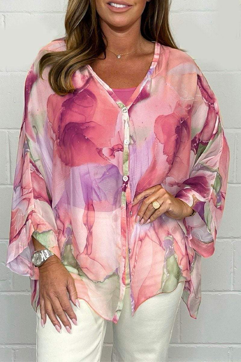 ZARA | Stylish Lightweight Printed Blouse-4