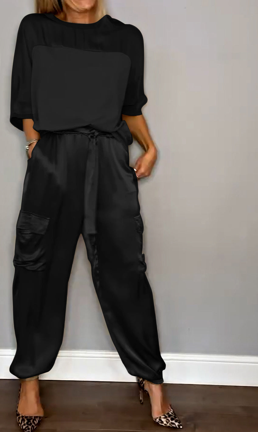 MIA | Women Suit Two Piece Satin-6