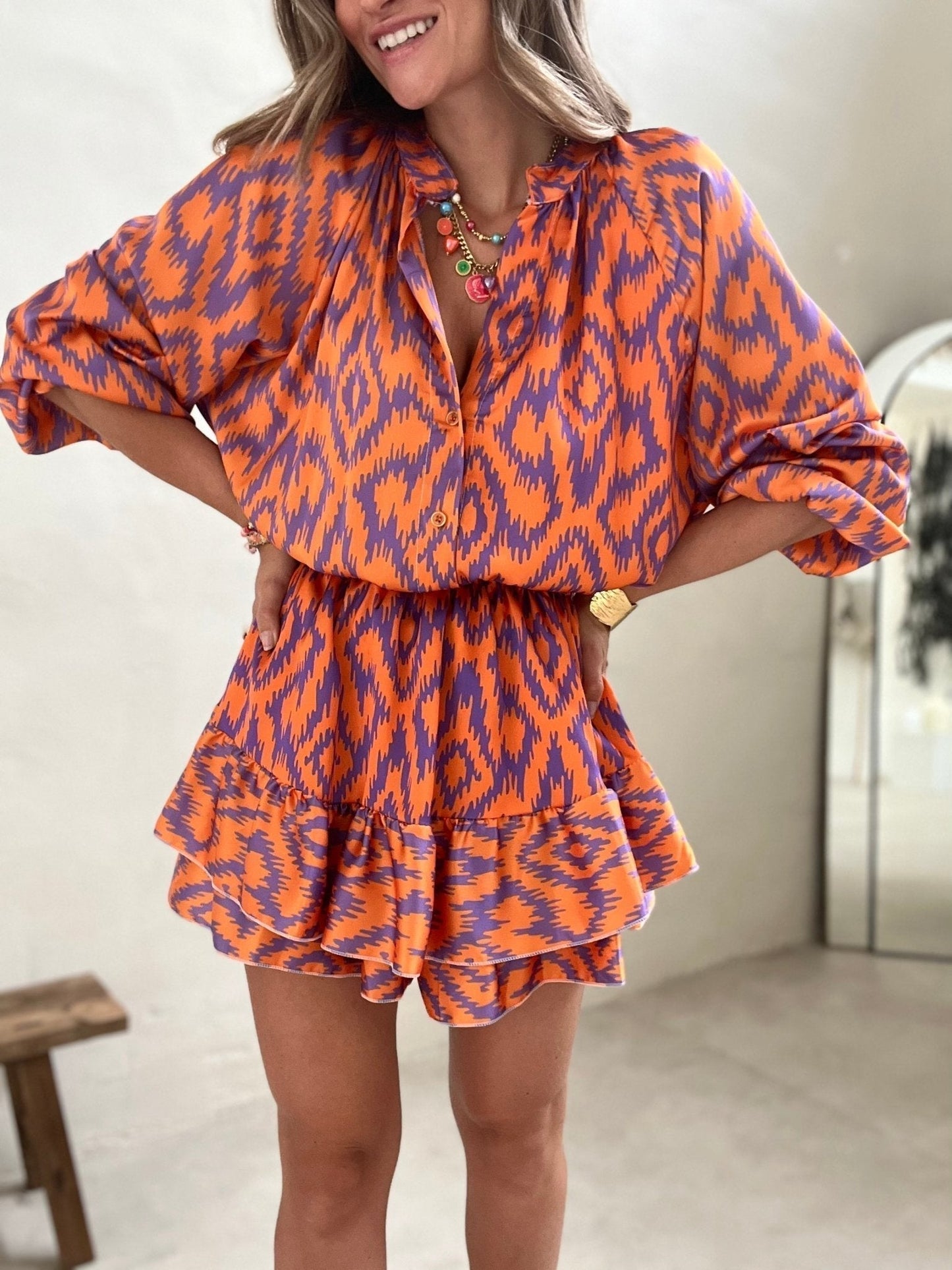 Tiana | Chic and Comfortable Flattering Sundress-4