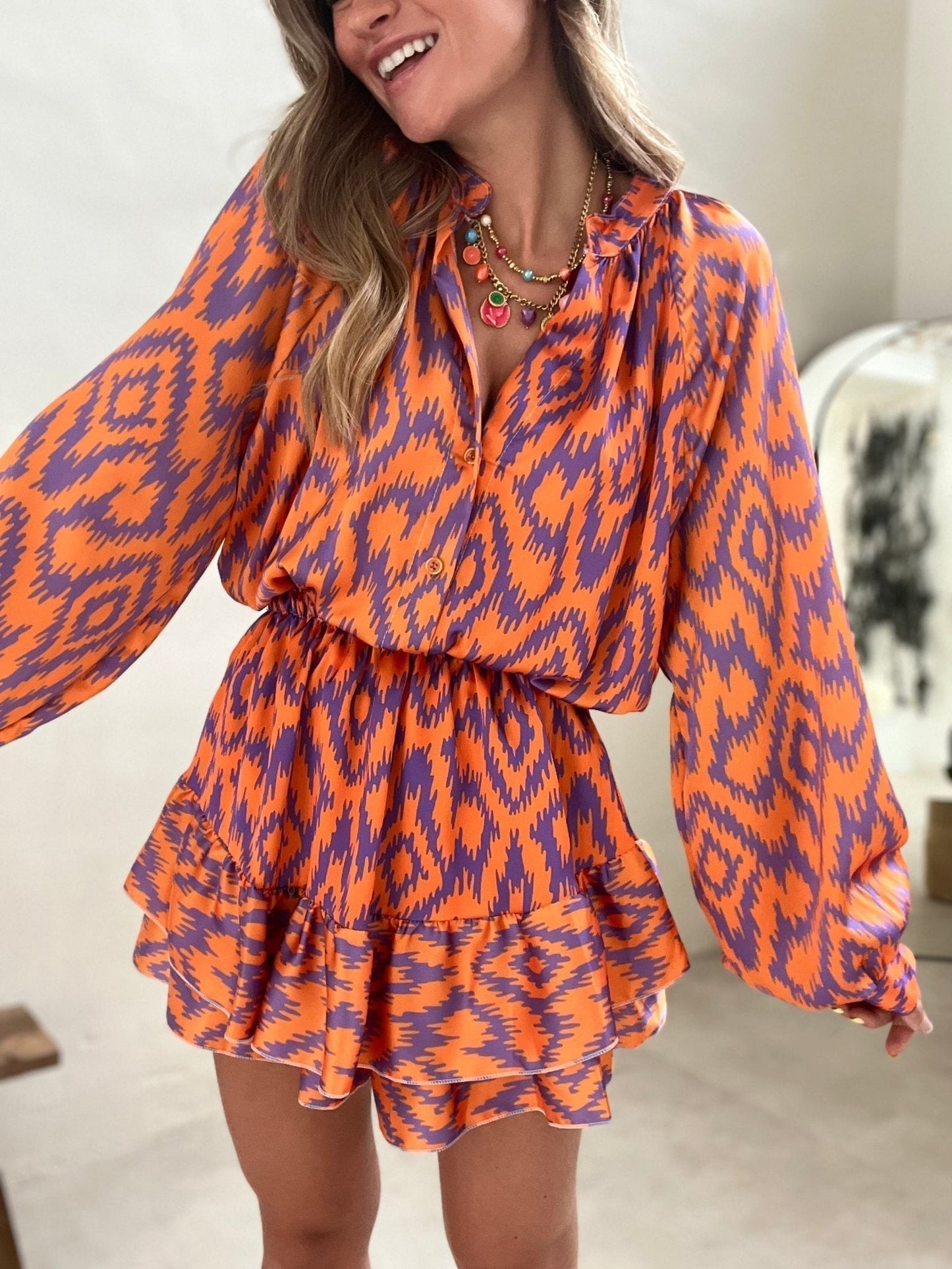 Tiana | Chic and Comfortable Flattering Sundress-5