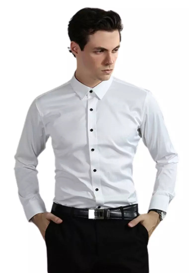LUKE | Wrinkle Free Stretch Shirt Men-2