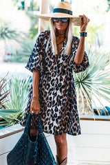 MILA | Chic Leopard Print Summer Dress for Effortless Style-3