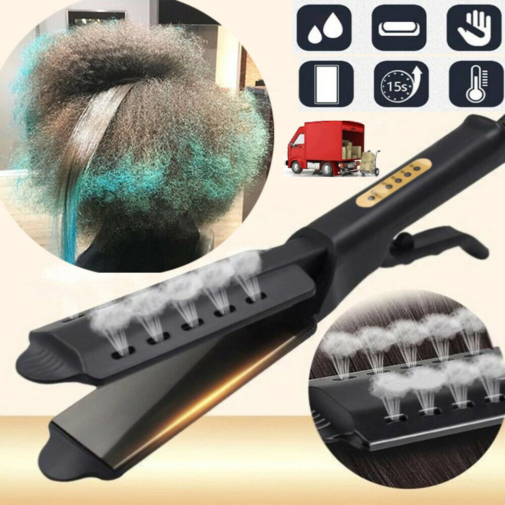 GlamFlex - Four-Setting Tourmaline Hair Straightener-5