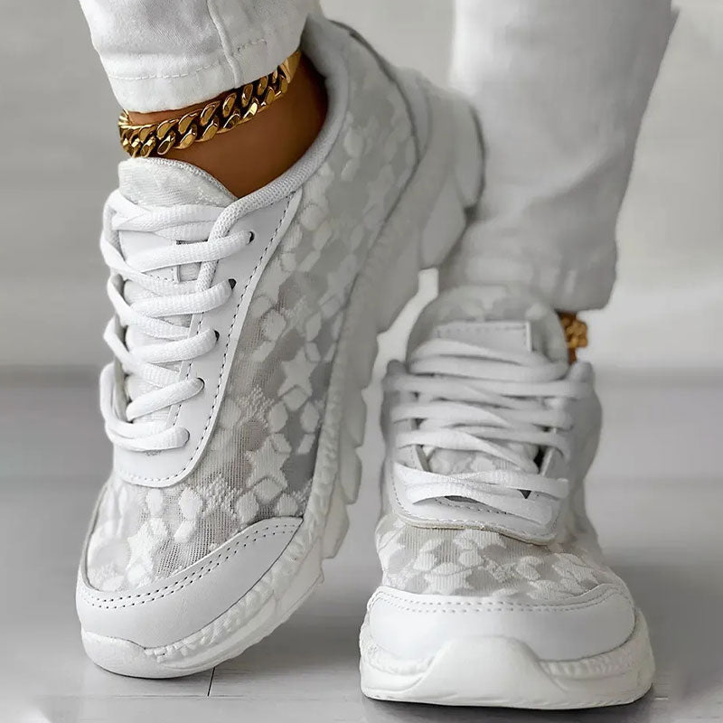 AMARA | Supersoft White Sneakers Women-2