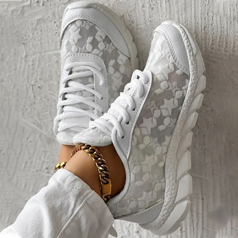 AMARA | Supersoft White Sneakers Women-3