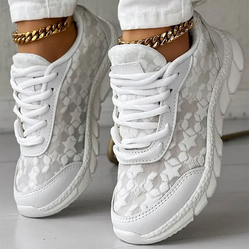 AMARA | Supersoft White Sneakers Women-4