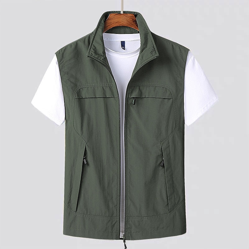 RUUB | Quick Drying Mens Cardigan Short Sleeves-5