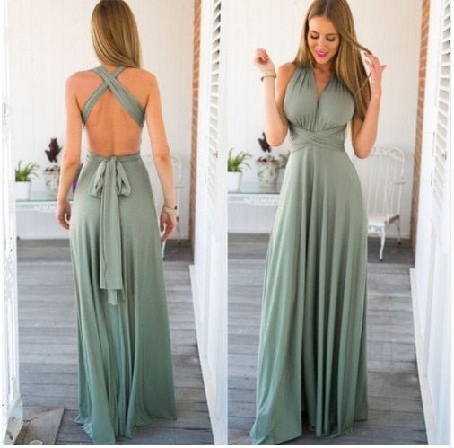 HARLEE | Elegant Long Dress-4