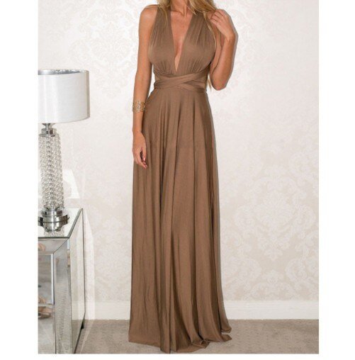 HARLEE | Elegant Long Dress-6