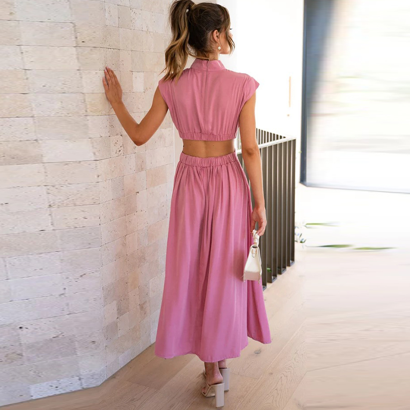  July Chic & Sophisticated Cocktail Dress-5