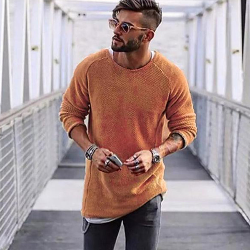 EDWARD | Comfy Long Men's Sweater-1
