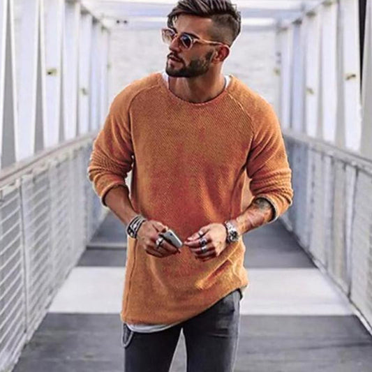 EDWARD | Comfy Long Men's Sweater-1