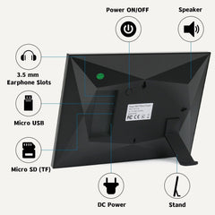 10.1-inch WiFi Digital Photo Frame with 1080P HD Touch Screen 1