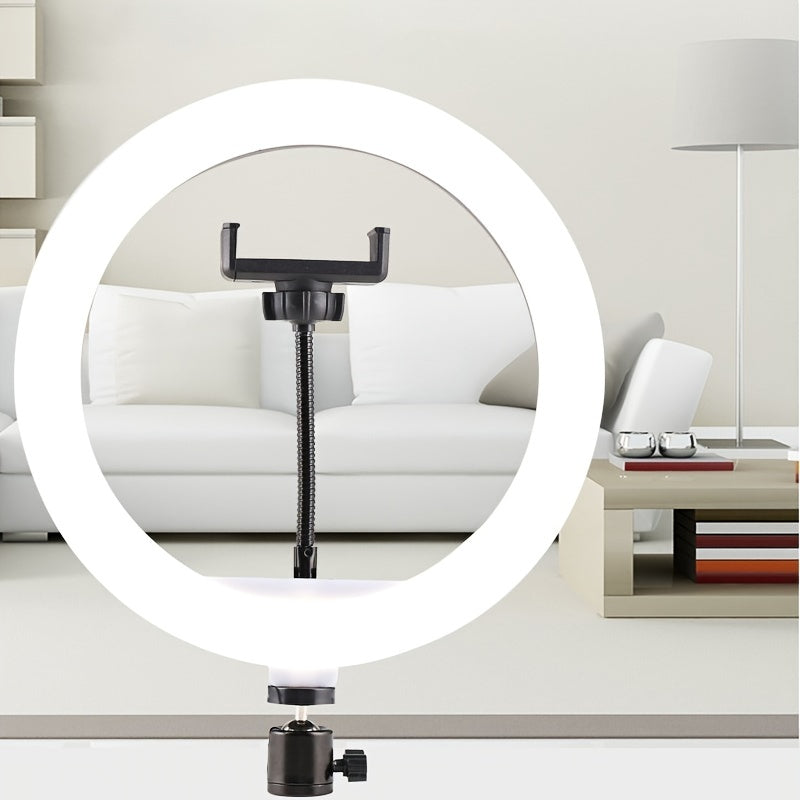 10 -Coll -LED ring light with adjustable tripod and telephone holder -ideal for make -up, photography and vlogging 5