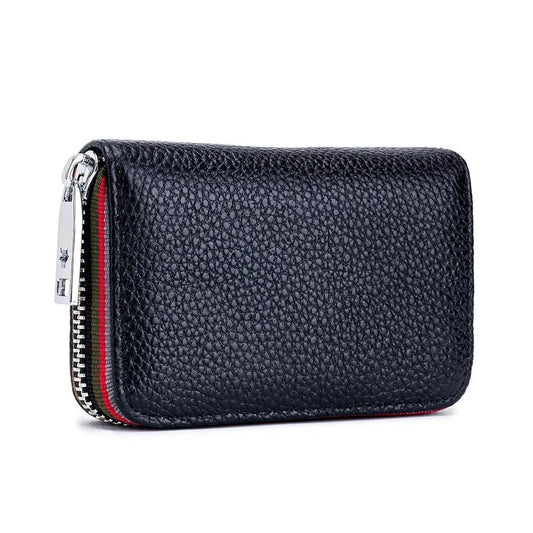 Maisy | RFID-blocking zip travel wallet made of faux leather 1