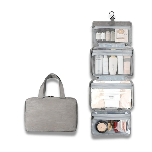 Sam | Compact & Spacious Travel Toilet Organizer with Multiple Compartments 1