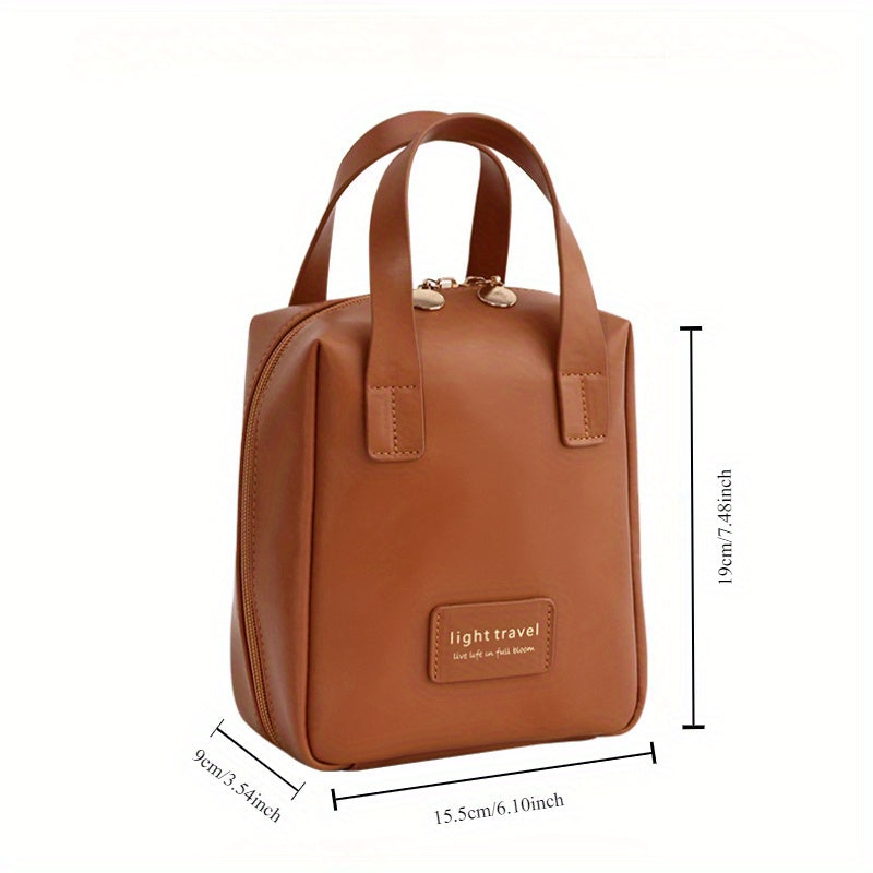 Adele | Elegant compact travel-friendly makeup bag 5