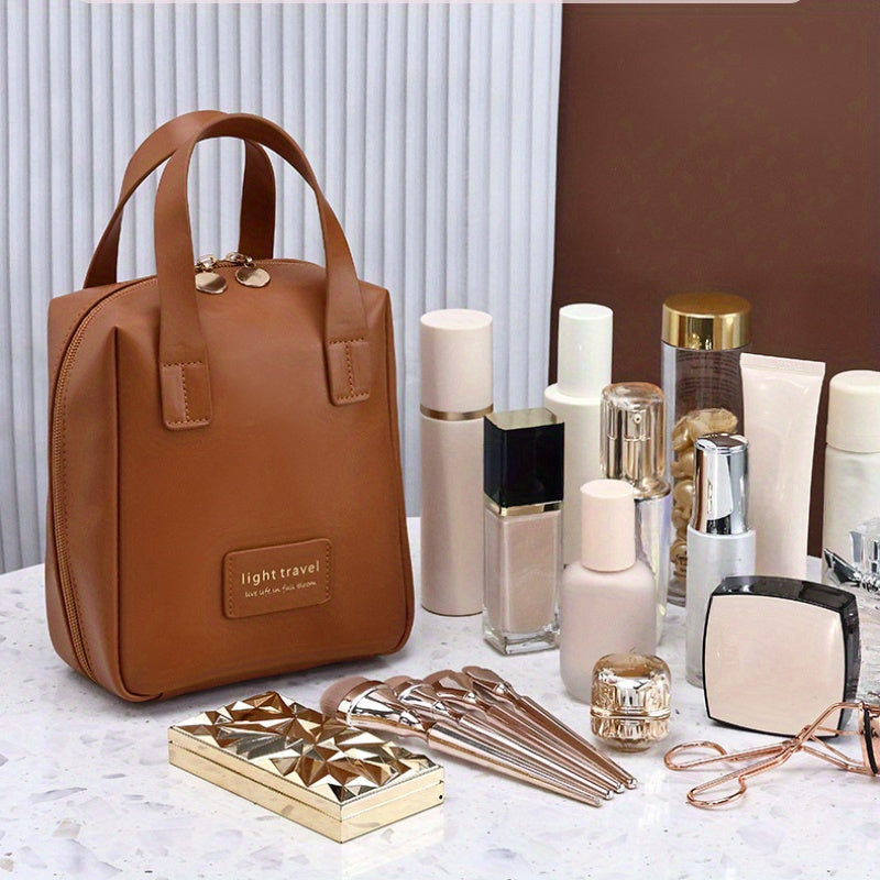 Adele | Elegant compact travel-friendly makeup bag 4