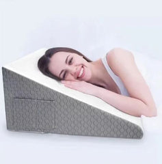 Large Triangle Wedge Pillow | Adjustable Foam for Acid Reflux, Back Pain & Post-Surgery Recovery
