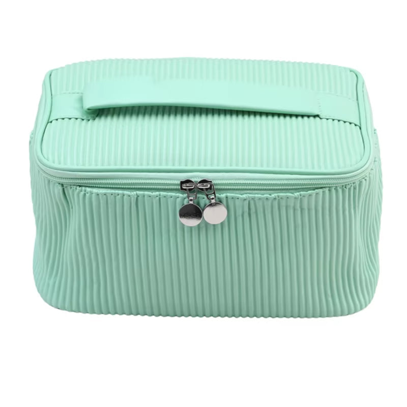 Raquel | Zipper Toast Travel Makeup Cosmetic Toiletry Set Bag 3