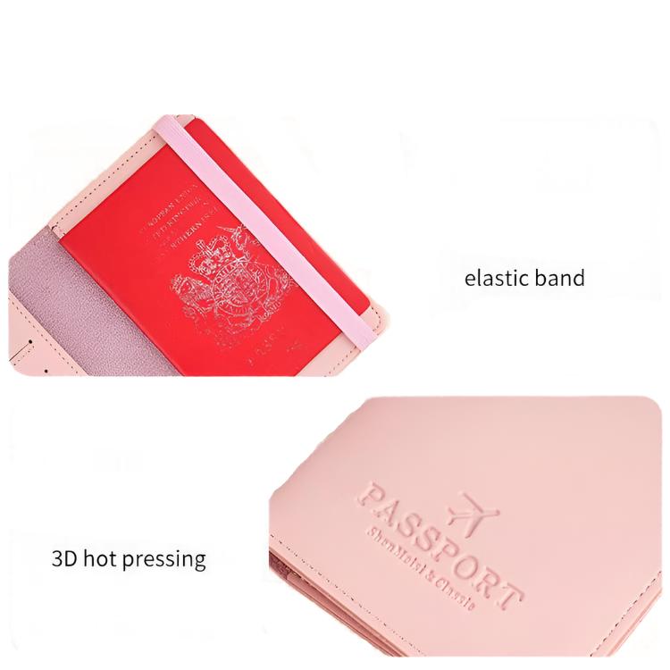 Linda | RFID-blocking passport card holder travel wallet 5