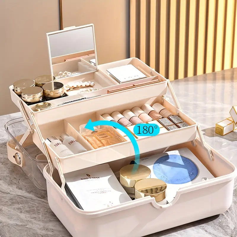 Deborah | Practical, spacious, and organized cosmetic case 4