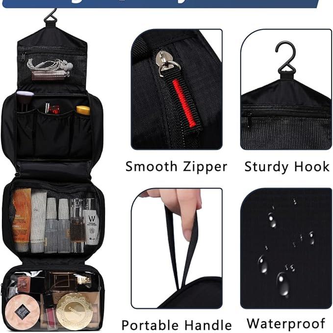 Marianna | Waterproof Large Hanging Cosmetic Travel Bag 4