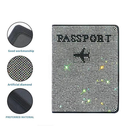 Lottie | Glittering Passport Holder & Luggage Tag Set 3