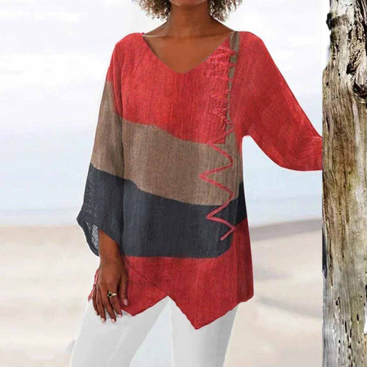  ISOBEL | Stylish Three-Colored Shirt-1