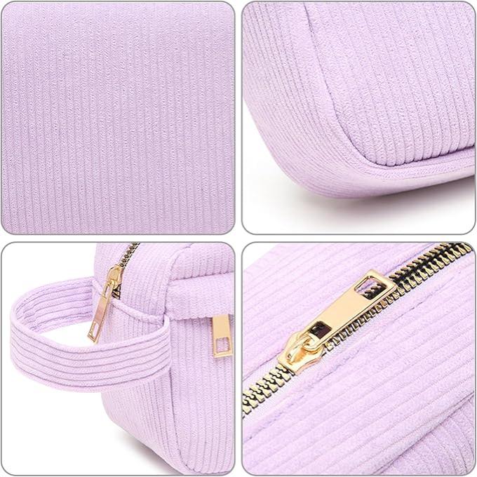 Kamiyah | Soft Cord Cotton Travel Cosmetic Bag 4