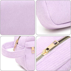Kamiyah | Soft Cord Cotton Travel Cosmetic Bag 4
