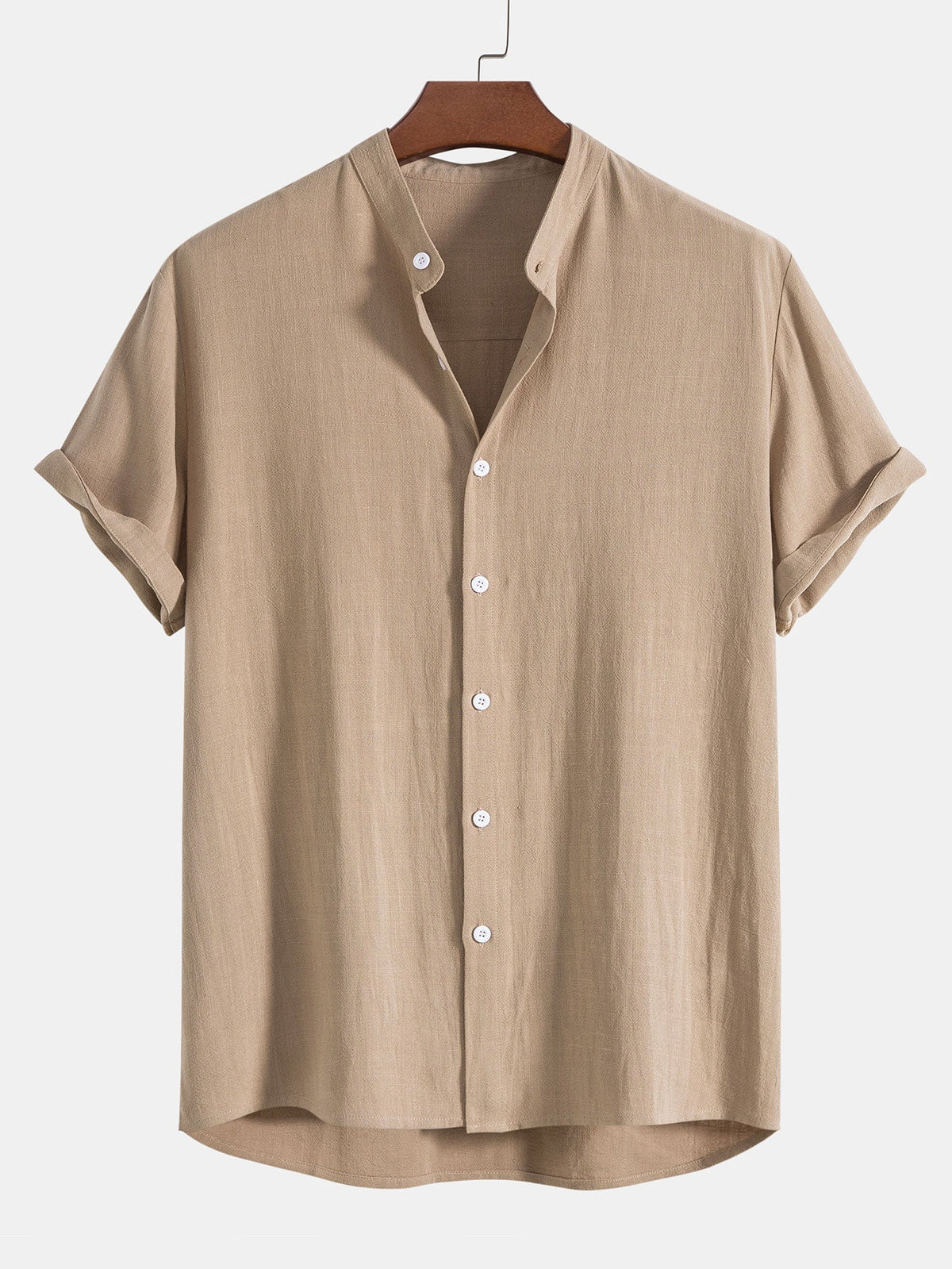 Stylish Men's Two-Piece Set: Shirt and Pants Combo-3