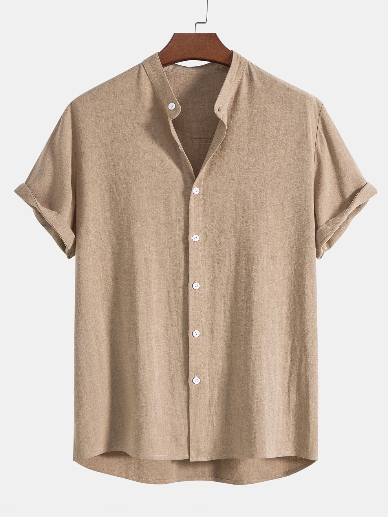 Stylish Men's Two-Piece Set: Shirt and Pants Combo-3