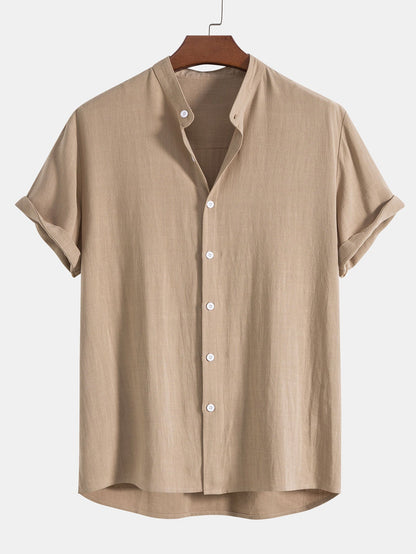 Stylish Men's Two-Piece Set: Shirt and Pants Combo-3