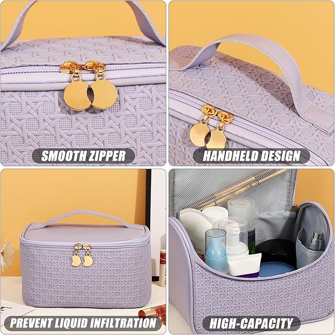 Cielo | Large Travel Cosmetic Bag with High Capacity 3