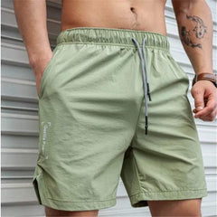  Men’s Casual Shorts - Lightweight Relaxed Fit - Elastic Waist with Drawstring - Above Knee-1