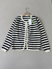 MYLAH | Elegant Striped Cardigan-4