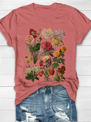  LUELLA | Retro Floral Print T-Shirt-2