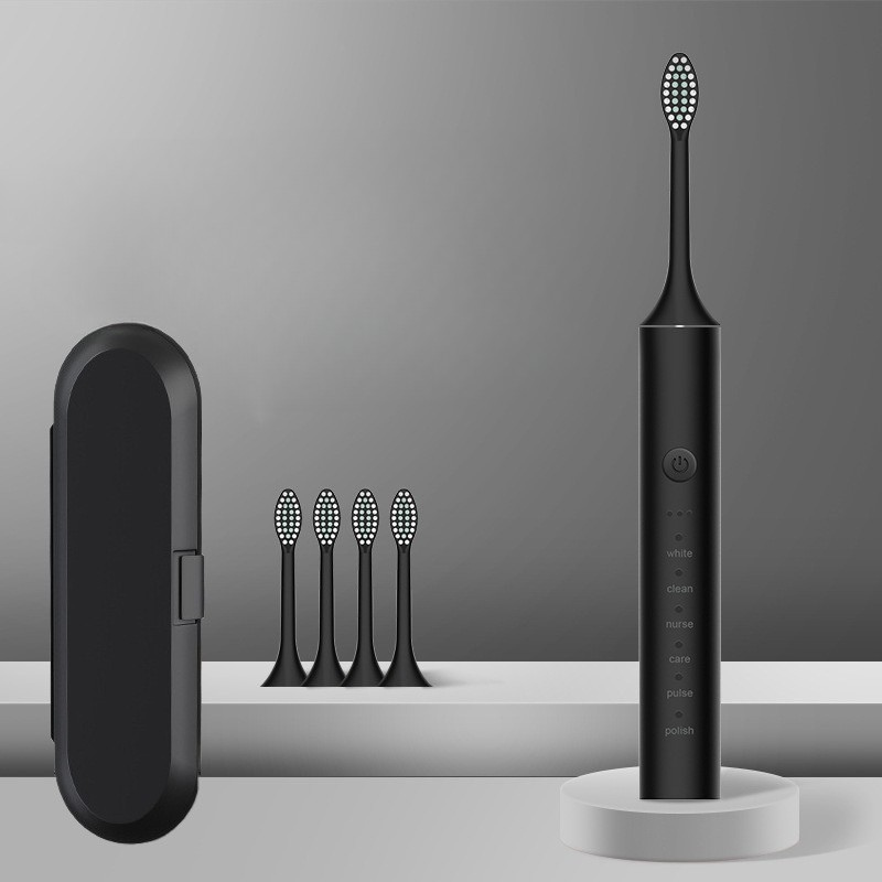 Variant image for X5 black with 4 brush heads [upgraded version] + travel box