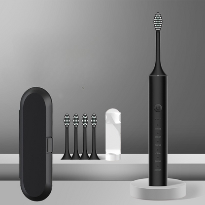 Variant image for X5 black with 4 brush heads [upgraded version] + travel box + stand
