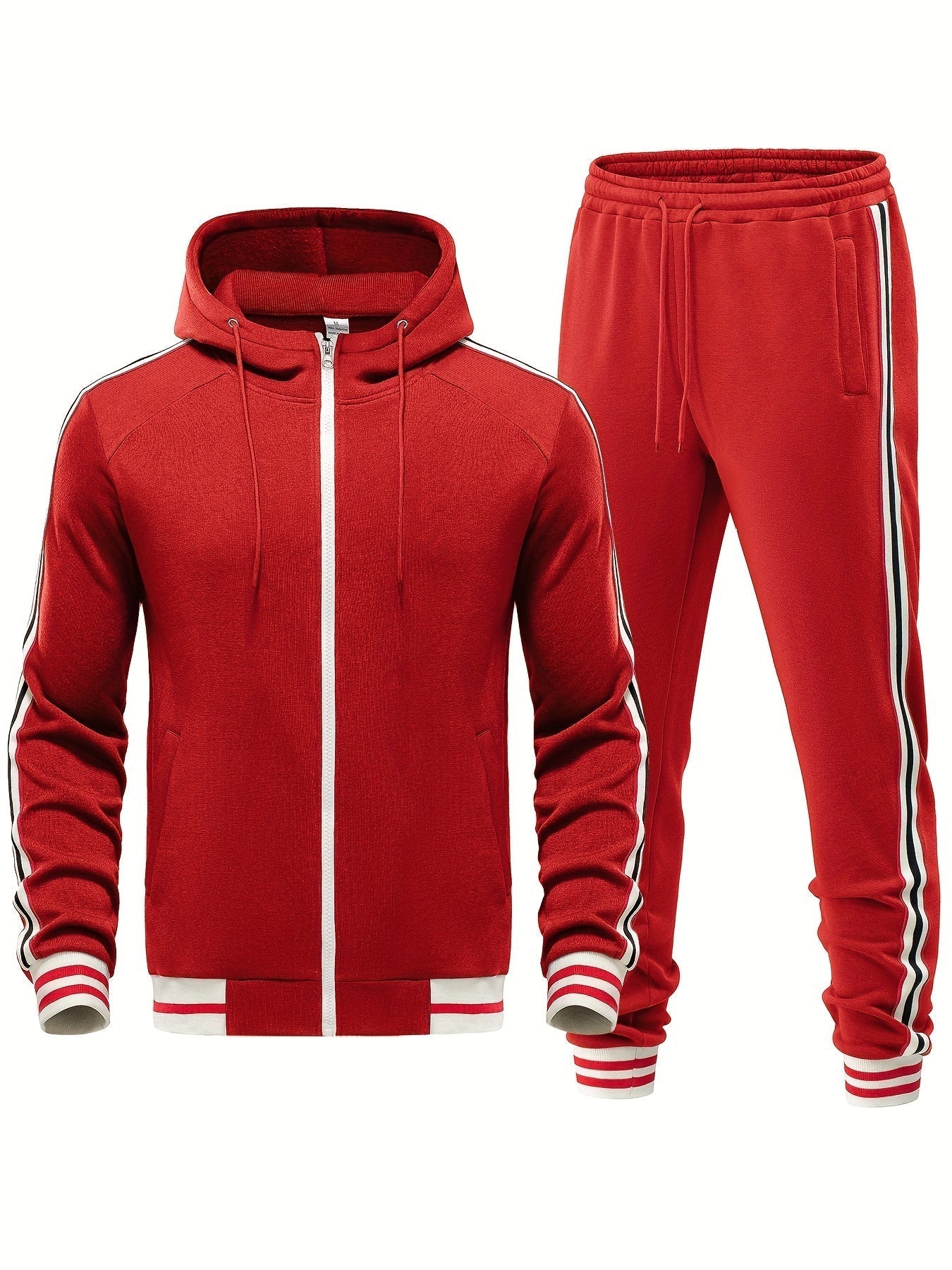JUDE | 2-Piece Tracksuit with Stripe Pattern-6