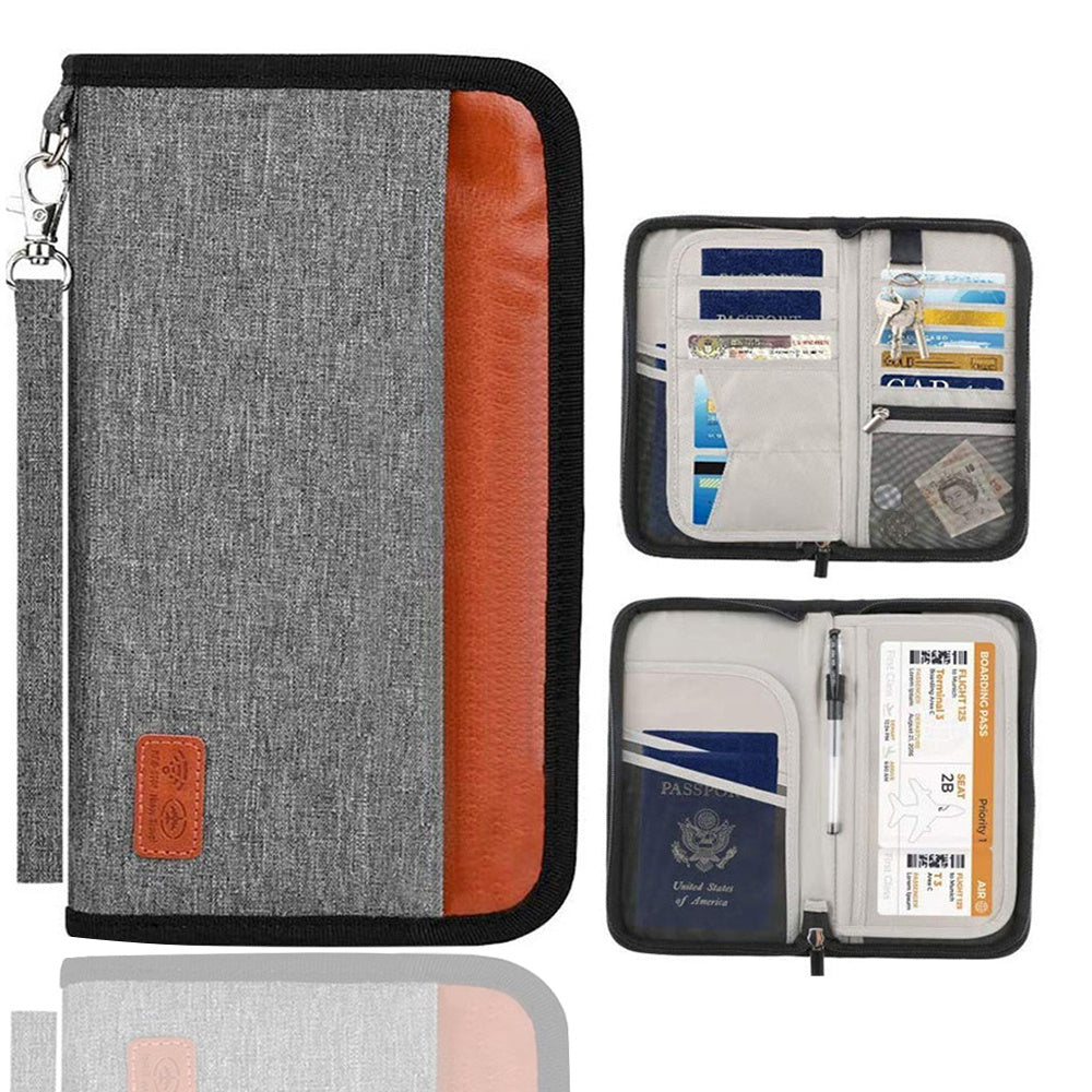 Marlowe | SecureTravel RFID Family Travel Passport Holder 5